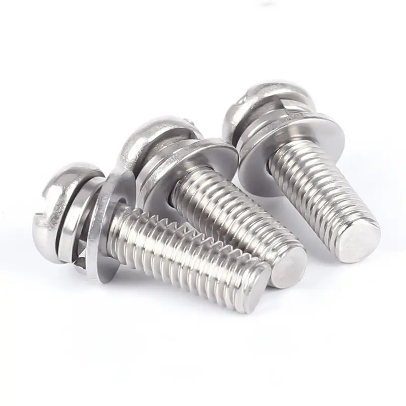 Cross Recessed Three-In-One Assembly Screw