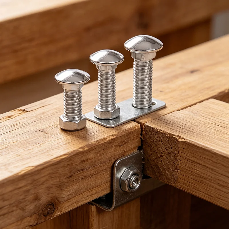 Stainless Steel Carriage Bolt Round Head Square Neck Bolt