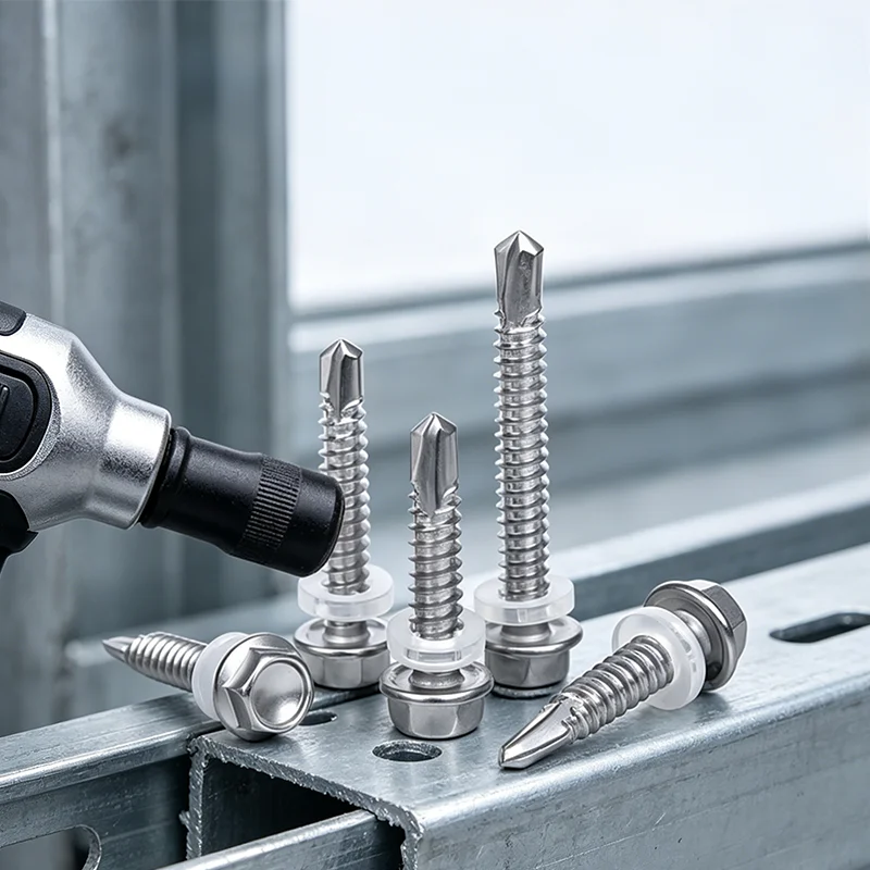 Stainless Steel Din 7504k Self Drilling Screw