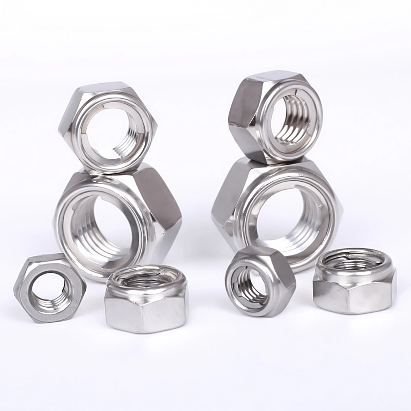 Hindi kinakalawang na Steel All Metal Lock Nut DIN 980 Self-locking Nut
