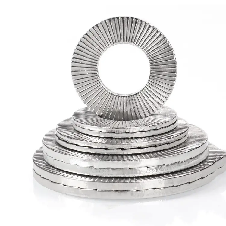 Hindi kinakalawang na asero DIN 25201 Double Stack Lock Washer