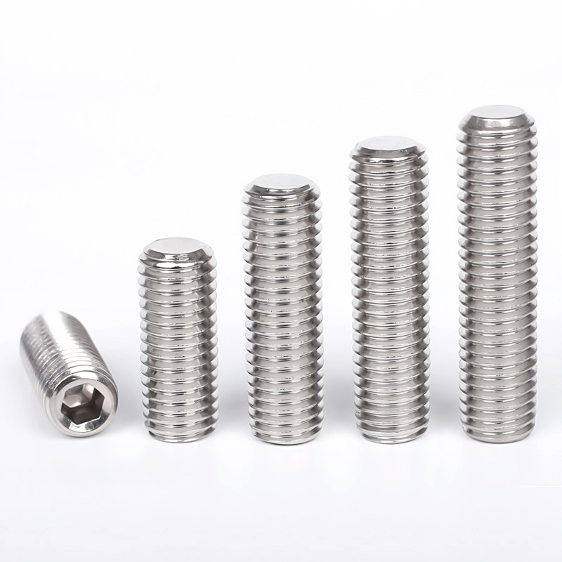 Stainless Steel DIN 913 Flat End Set Screw