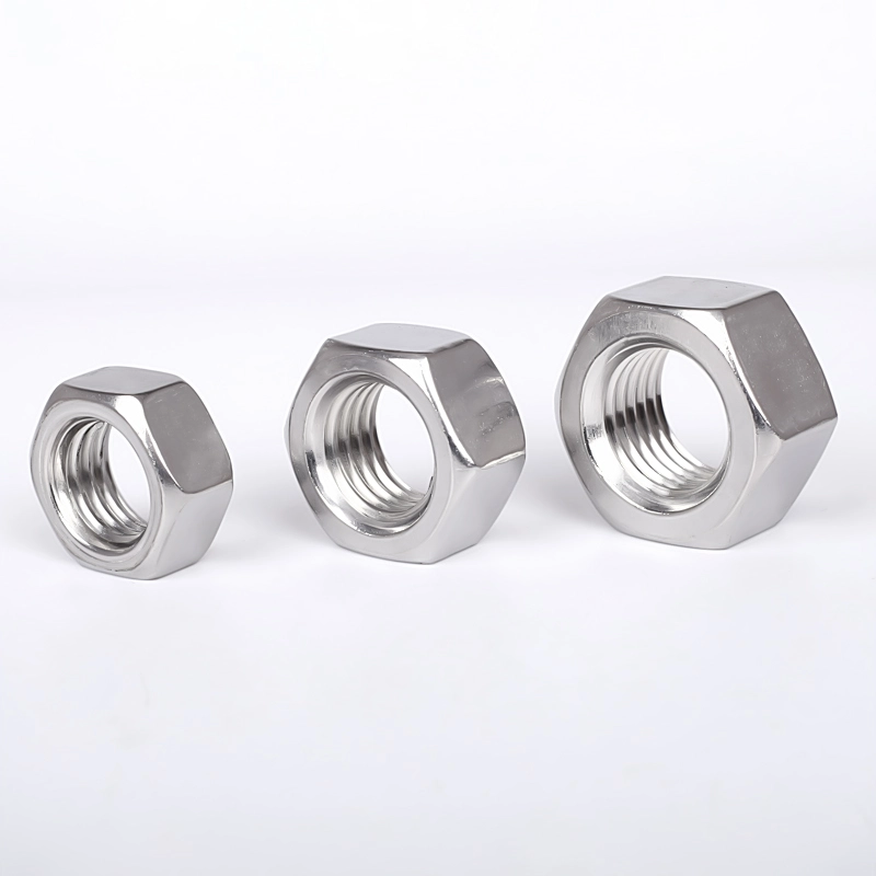 Hindi kinakalawang na asero Hex Nut DIN 934